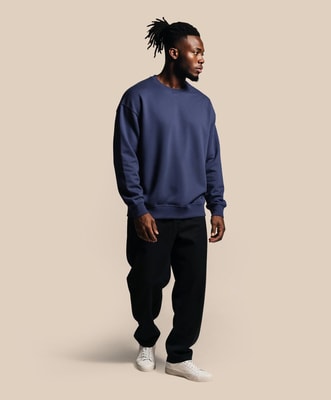 Heren Sweater Clique Loose Fit